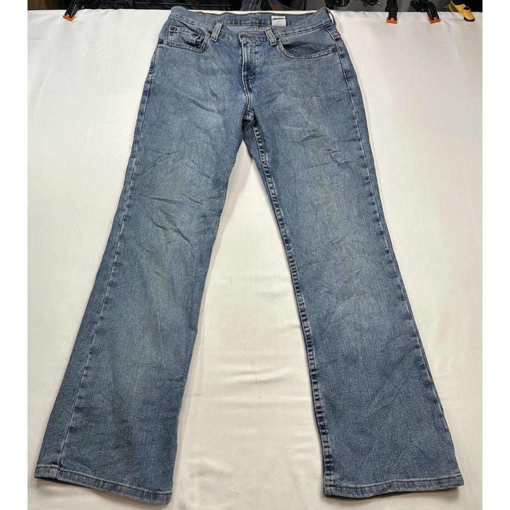 Vintage Levi's 515 Women's Bootcut Jeans‎ Stretch Denim Y2K Size 6S (Fit 28x30)